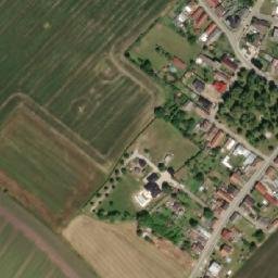 Satellite imagery of [Smidary] church t., CZ
