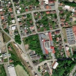 Satellite imagery of Town hall [Dobruška] outlook t., CZ