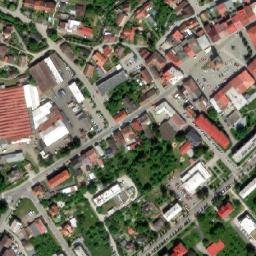 Satellite imagery of Town hall [Dobruška] outlook t., CZ