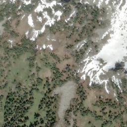 Satellite imagery of Twin Goat Mountain, CA