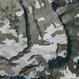 Satellite imagery of Courcelette Peak, CA