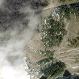 Satellite imagery of Mount Burke, CA