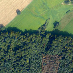 Satellite imagery of cairn, FR