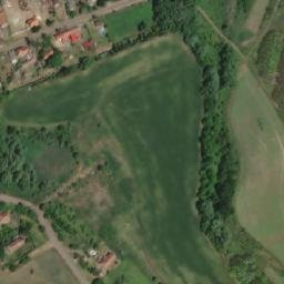 Satellite imagery of [Podbořany-Kněžice] church sanctus t., CZ