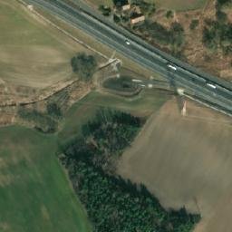 Satellite imagery of sv.Blažej [Žerotín u Panenského Týnce] sanctus church t., CZ