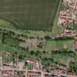 Satellite imagery of [Zlonice] church t., CZ