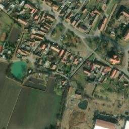 Satellite imagery of [Chlumín] church t., CZ