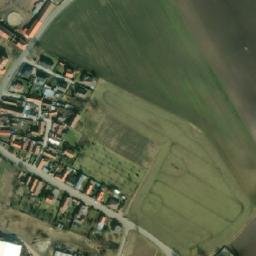 Satellite imagery of [Chlumín] church t., CZ
