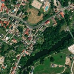 Satellite imagery of [Benátky nad Jizerou] castle t., CZ