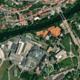 Satellite imagery of [Benátky nad Jizerou] castle t., CZ