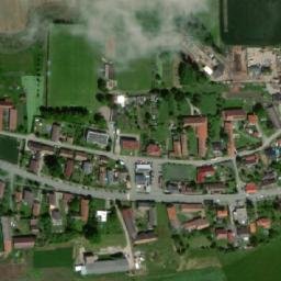 Satellite imagery of [Libřice] church t., CZ
