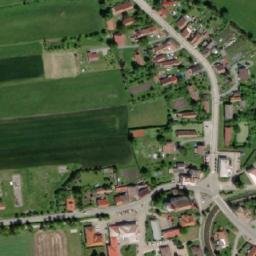 Satellite imagery of [České Meziříčí] sugar factory chimney, CZ