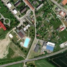 Satellite imagery of Town hall [Dobruška] outlook t., CZ
