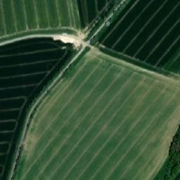 Satellite imagery of [Osoblaha] cemetery church t., CZ