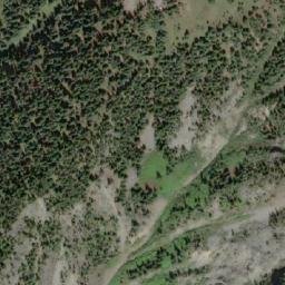 Satellite imagery of Twin Goat Mountain, CA