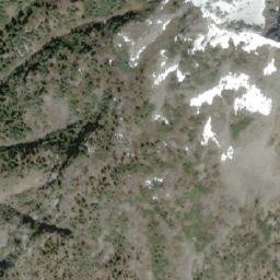 Satellite imagery of Twin Goat Mountain, CA