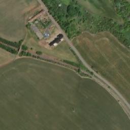 Satellite imagery of [Podbořany-Kněžice] church sanctus t., CZ