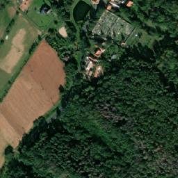 Satellite imagery of [Hřivice] belfry, CZ