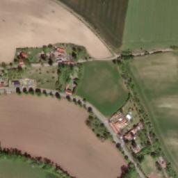 Satellite imagery of [Černuc-Nabdín] church sanctus t., CZ