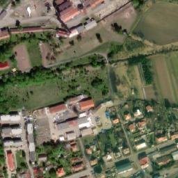 Satellite imagery of [Velvary] church t., CZ