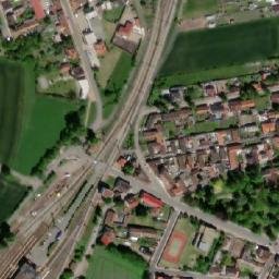 Satellite imagery of [Všetaty] church t., CZ