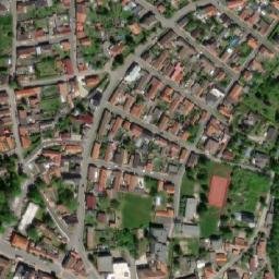 Satellite imagery of [Všetaty] church t., CZ