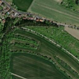 Satellite imagery of [Všetaty] church t., CZ