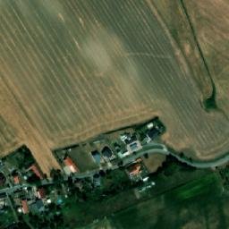 Satellite imagery of [Skalice-Číbuz] church t., CZ