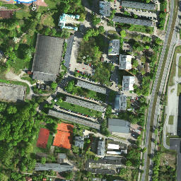 Satellite imagery of Sielecki Castle, PL