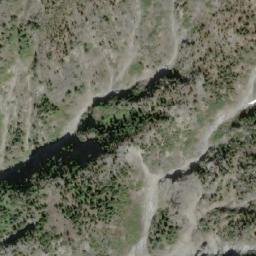 Satellite imagery of Twin Goat Mountain, CA
