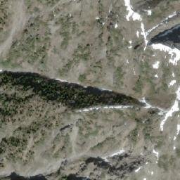 Satellite imagery of Twin Goat Mountain, CA