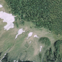 Satellite imagery of Mount Tuxford, CA