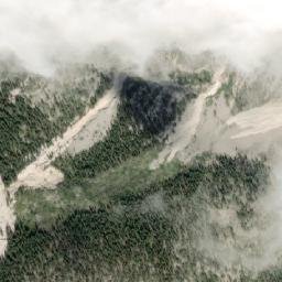 Satellite imagery of Mount Burke, CA