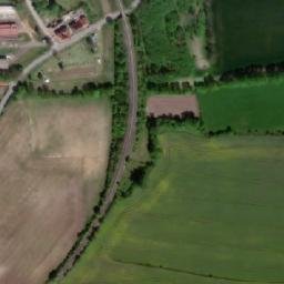 Satellite imagery of [Zlonice] church t., CZ