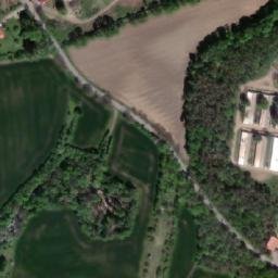 Satellite imagery of [Zlonice] church t., CZ
