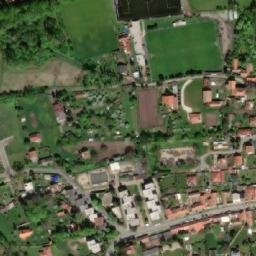 Satellite imagery of [Velvary] church t., CZ
