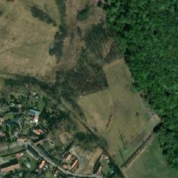 Satellite imagery of [Libiš] church t., CZ