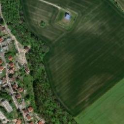 Satellite imagery of [Všetaty] church t., CZ