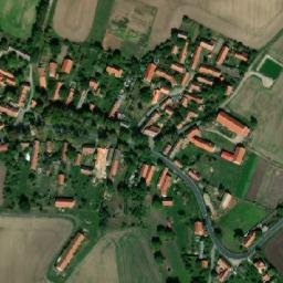 Satellite imagery of [Křinec-Bošín] church t., CZ