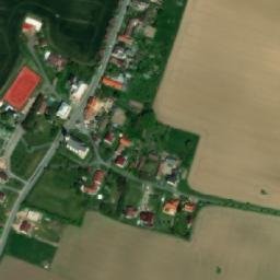 Satellite imagery of [Dohalice] church t., CZ