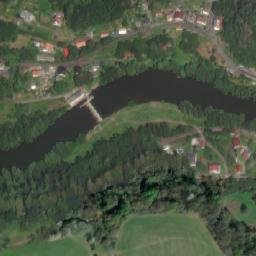 Satellite imagery of [Kyselka-Radošov] church t., CZ