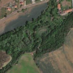 Satellite imagery of [Podbořany-Kněžice-Mory] church sanctus t., CZ