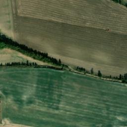 Satellite imagery of [Dřínov u Zlonic] church t., CZ