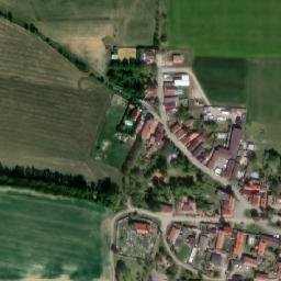 Satellite imagery of [Dřínov u Zlonic] church t., CZ