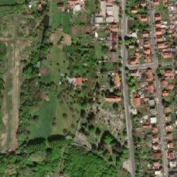 Satellite imagery of [Velvary] church t., CZ