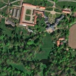 Satellite imagery of [Veltrusy] church t., CZ
