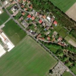 Satellite imagery of [Všetaty] church t., CZ