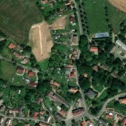 Satellite imagery of [Horní Neděliště] church t., CZ