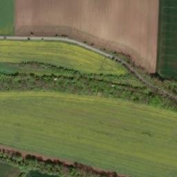 Satellite imagery of [Hobšovice] church t., CZ