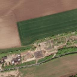 Satellite imagery of [Hobšovice] church t., CZ